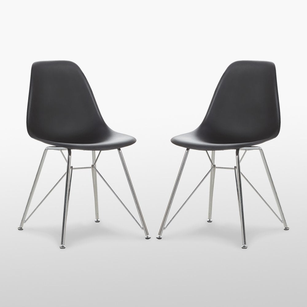 Valentina Chrome Dining Chair