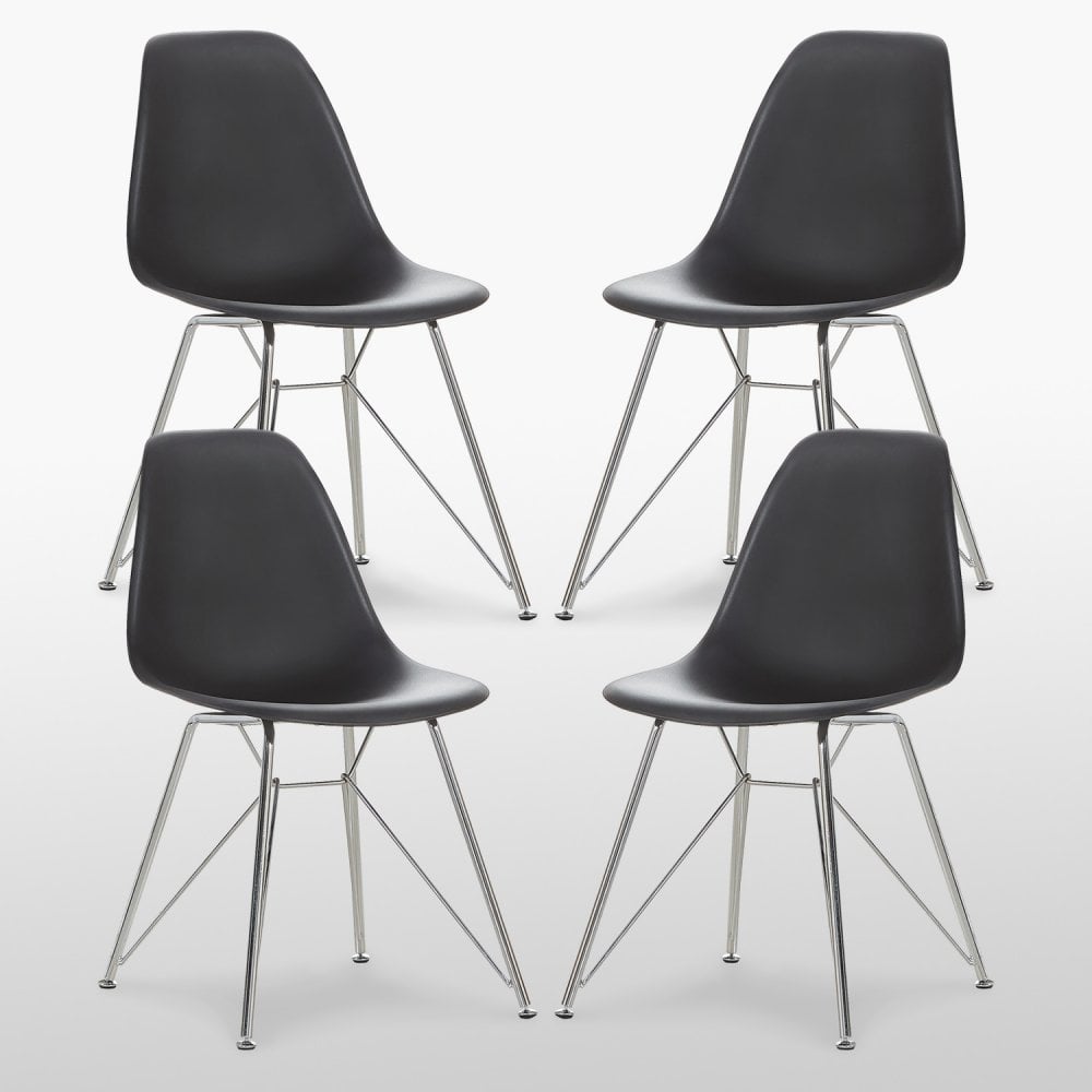 Valentina Chrome Dining Chair