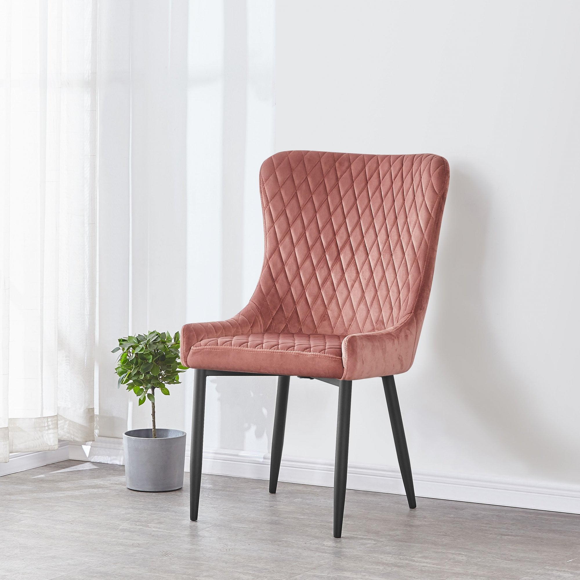 Barclay LUX velvet chair