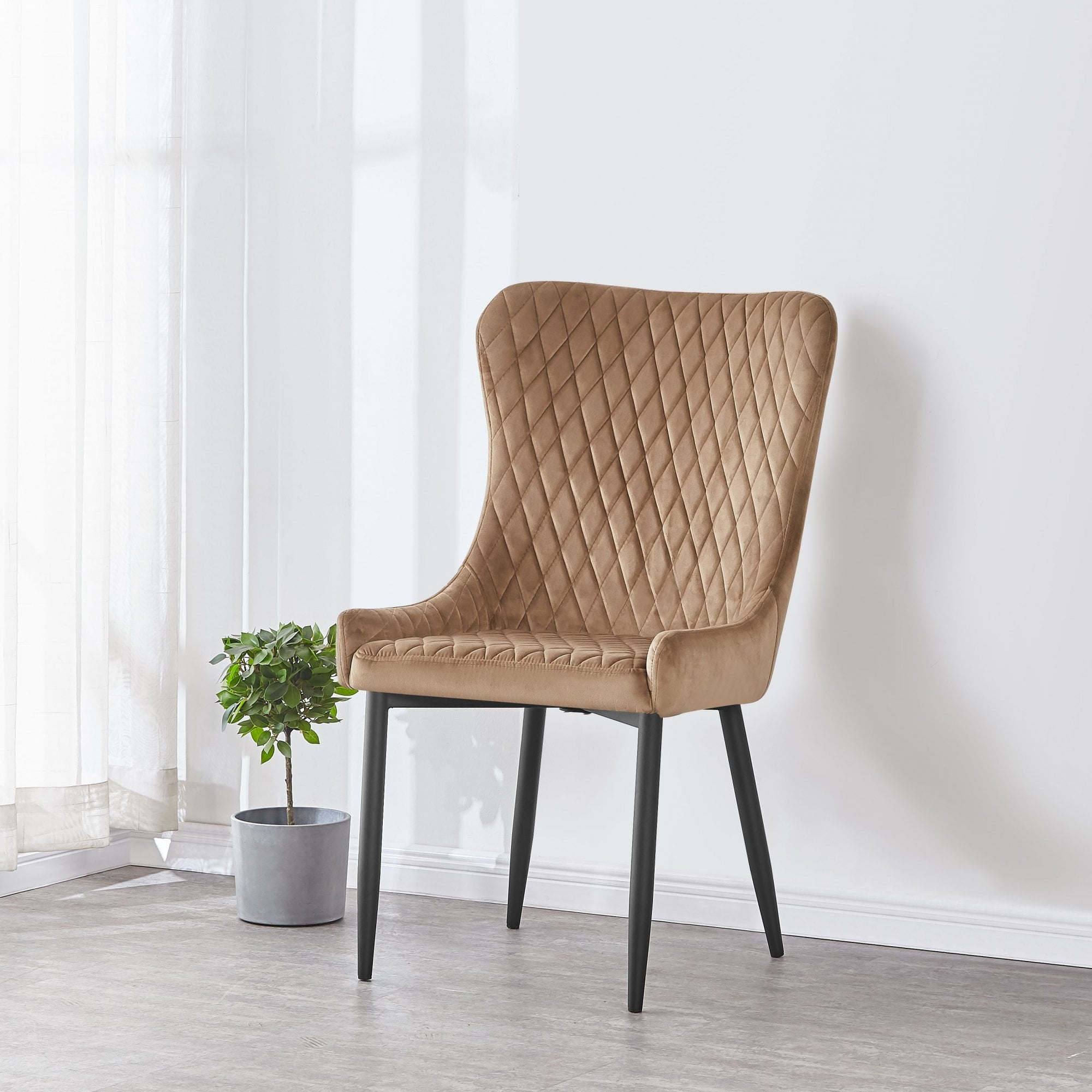 Barclay LUX velvet chair