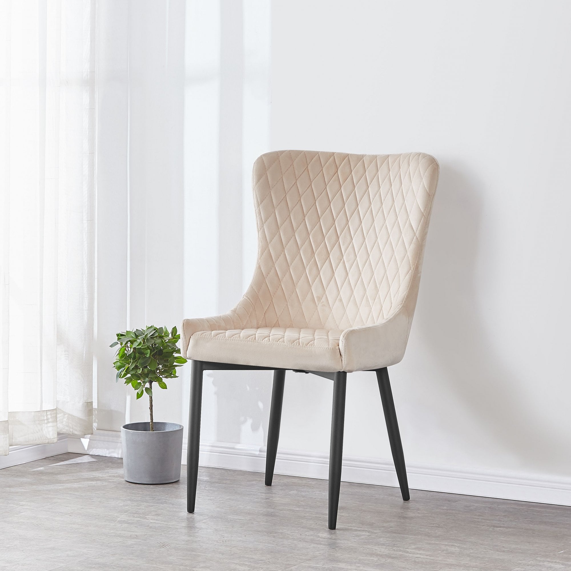 Barclay LUX velvet chair