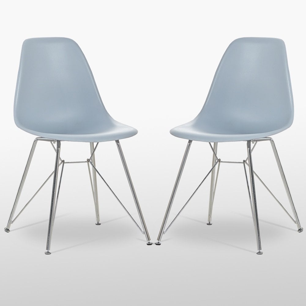 Valentina Chrome Dining Chair