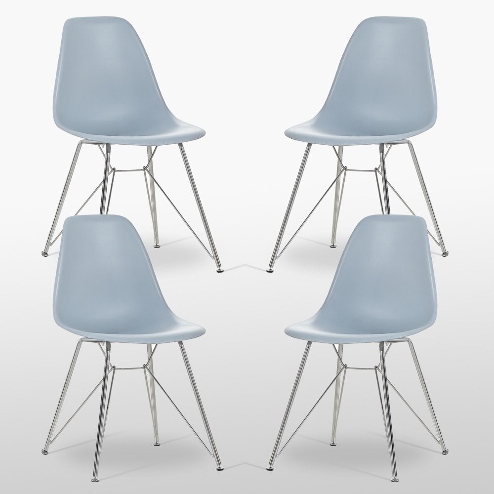 Valentina Chrome Dining Chair