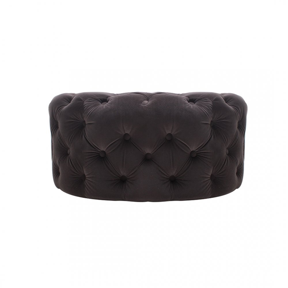 Melia Round LUX Pouffe