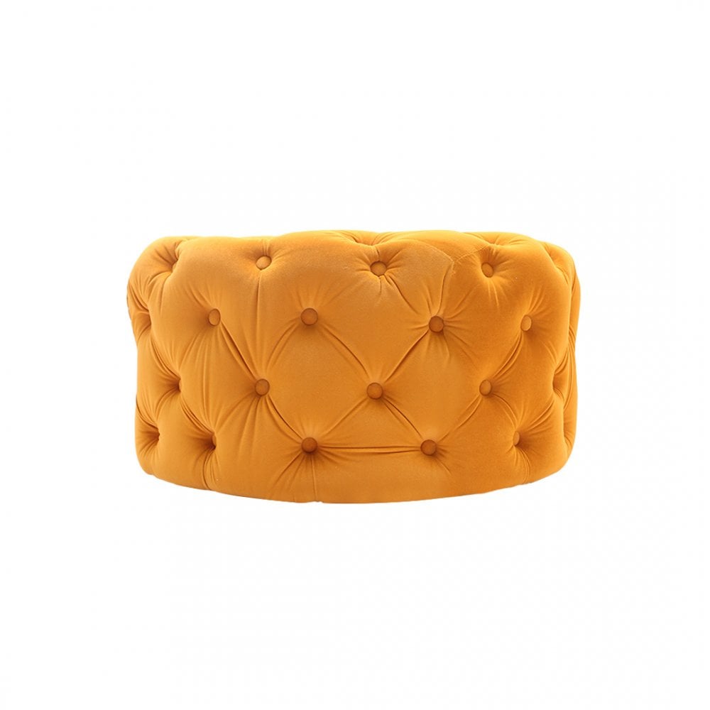 Melia Round LUX Pouffe