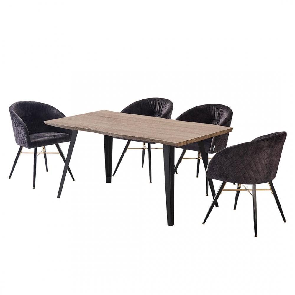 Vittorio Rocco LUX Dining Set