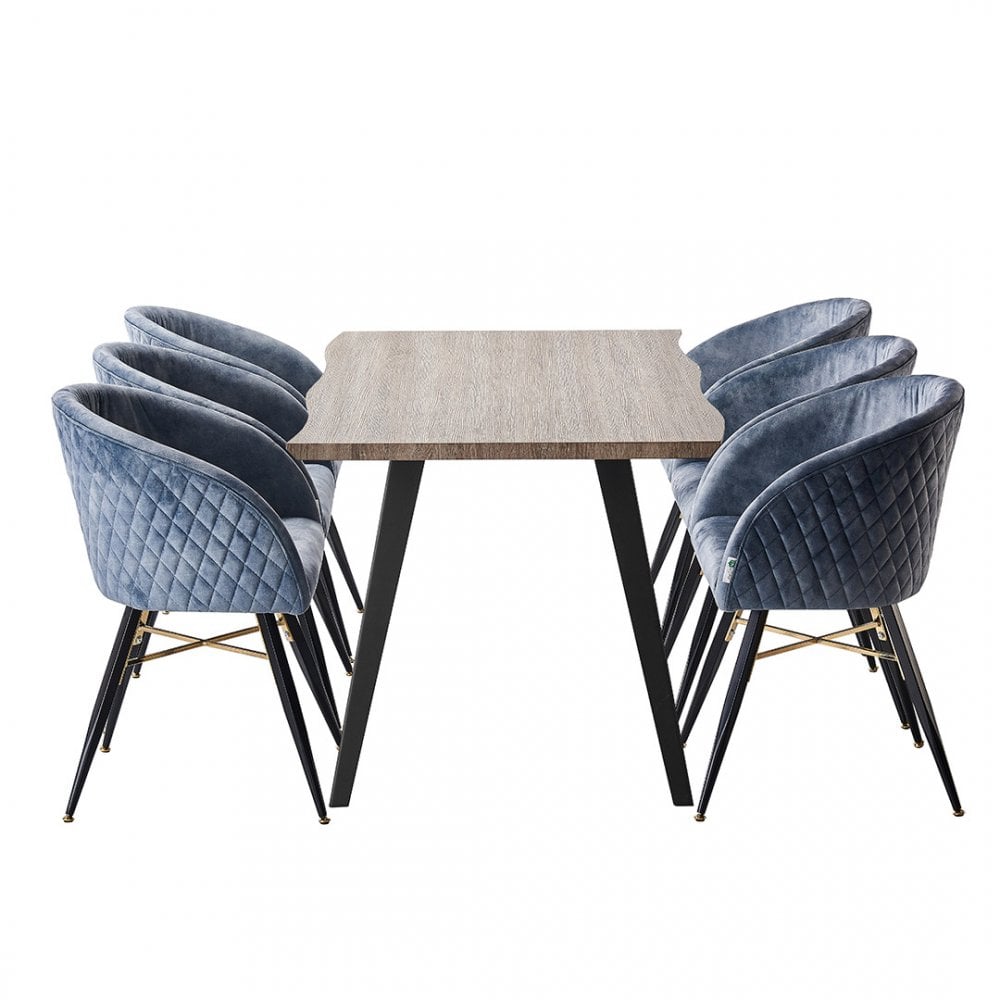Vittorio Rocco LUX Dining Set