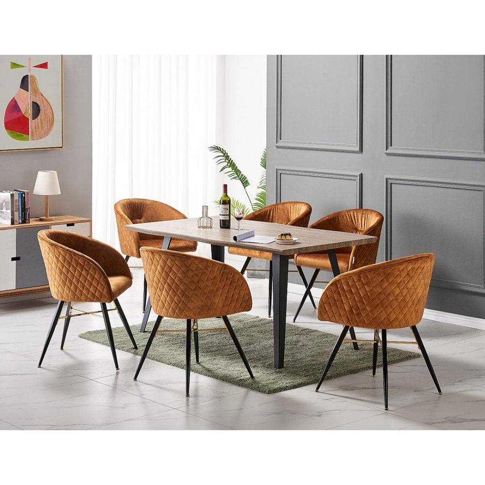 Vittorio Rocco LUX Dining Set