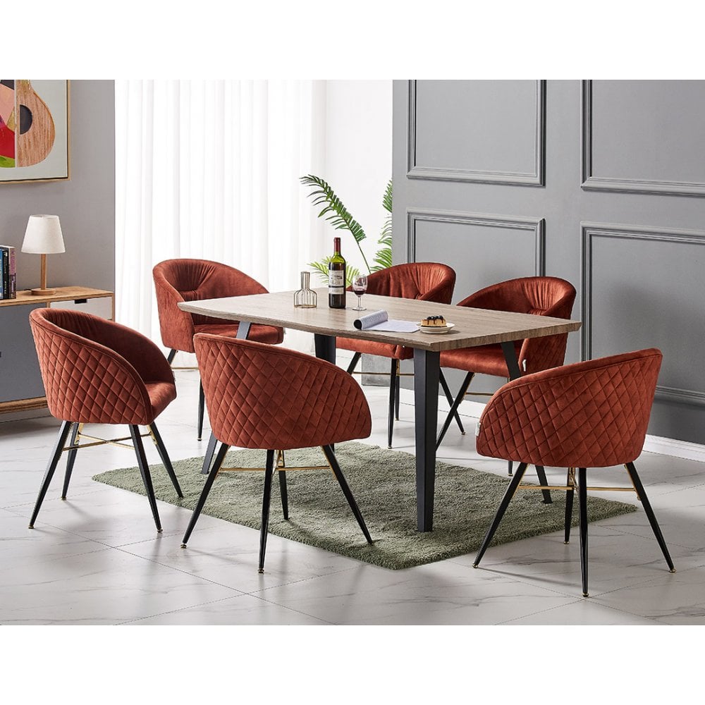 Vittorio Rocco LUX Dining Set