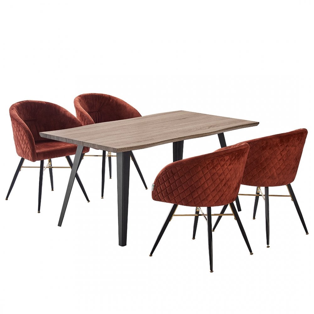 Vittorio Rocco LUX Dining Set