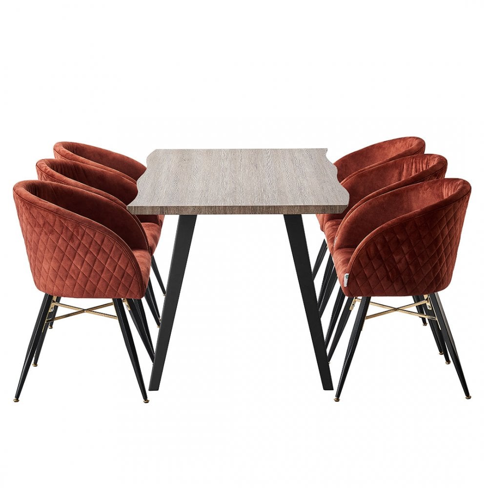 Vittorio Rocco LUX Dining Set