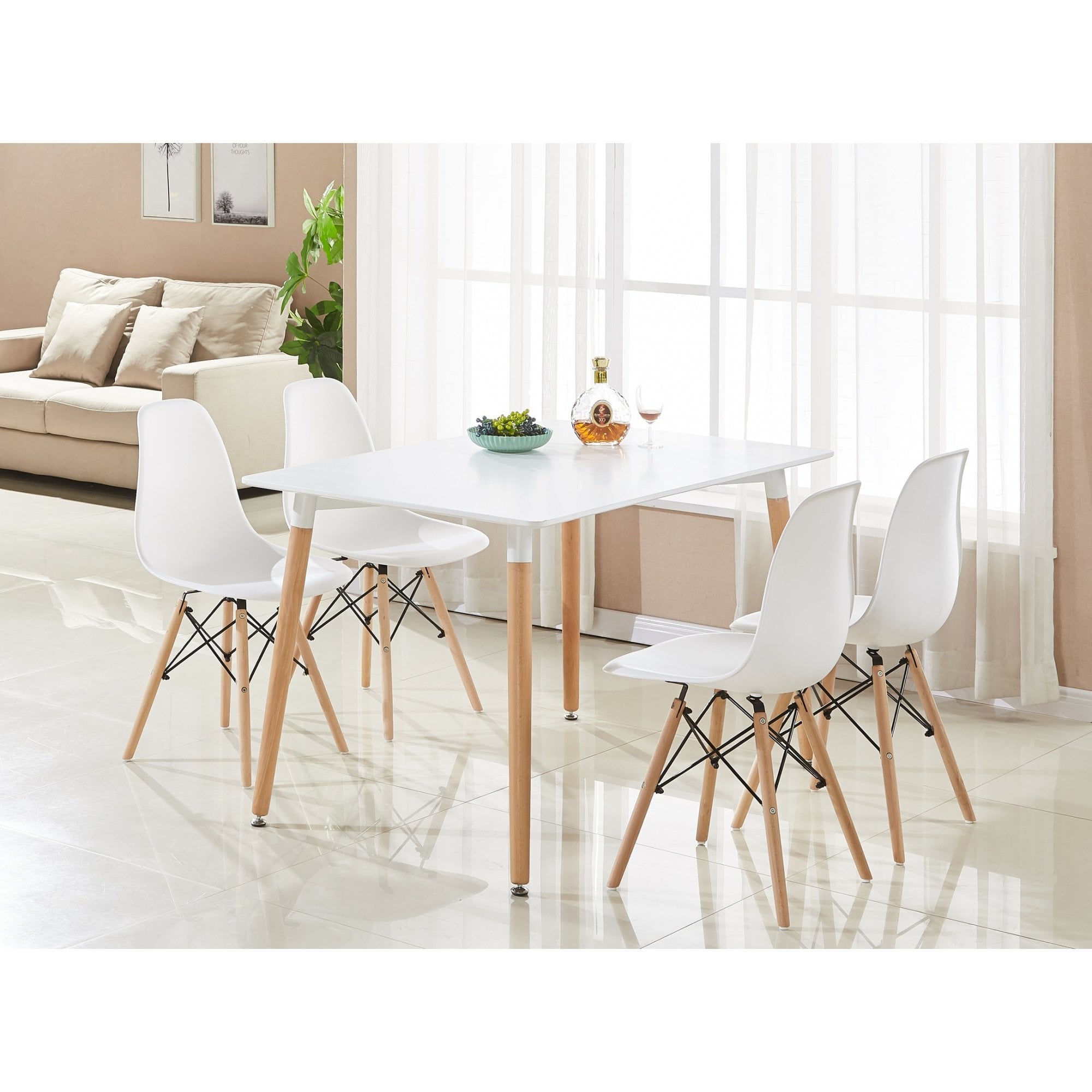 Eiffel Dining Chair Black