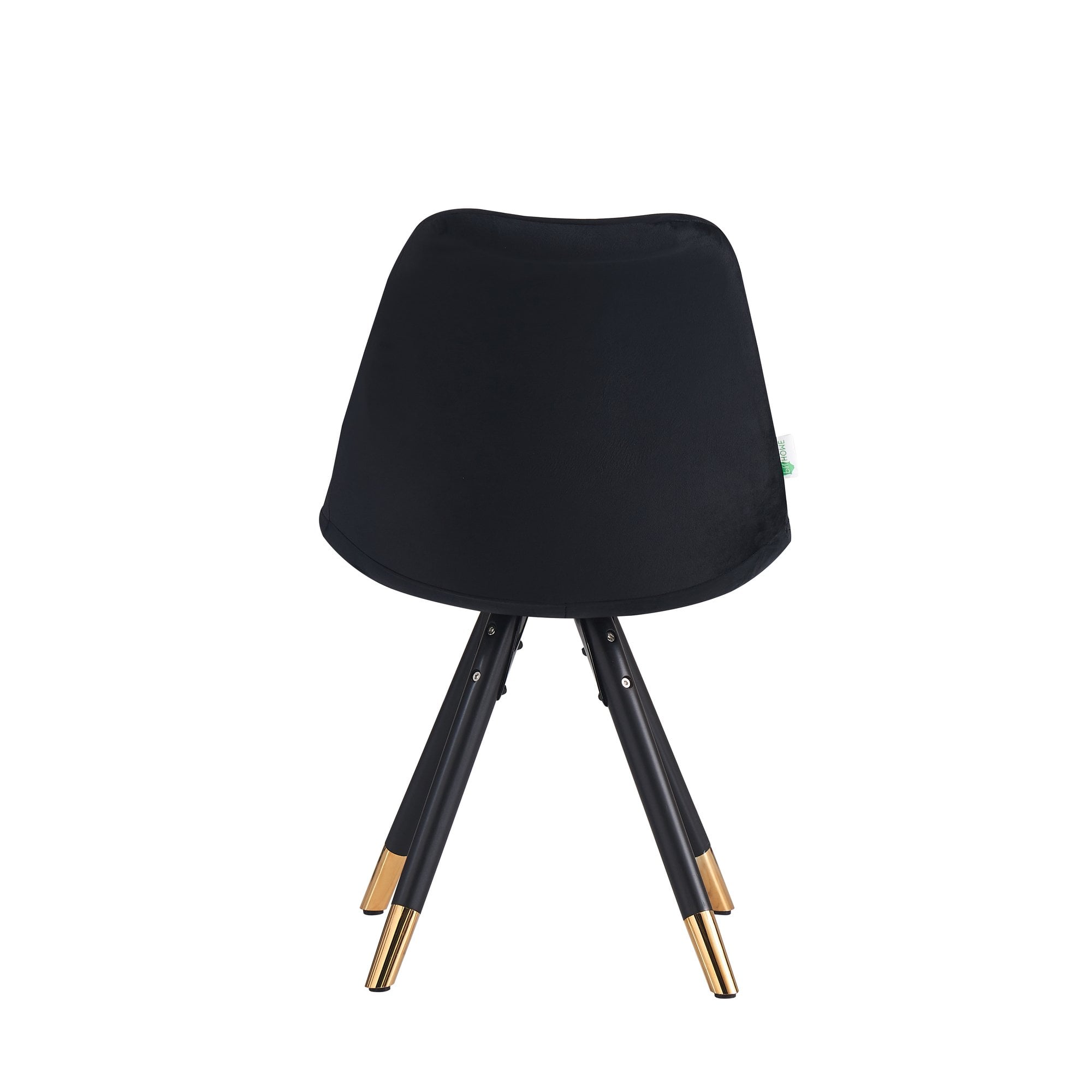 Sofia Velvet Dining Chair with Metal Legs - Retro Scandinavian Style