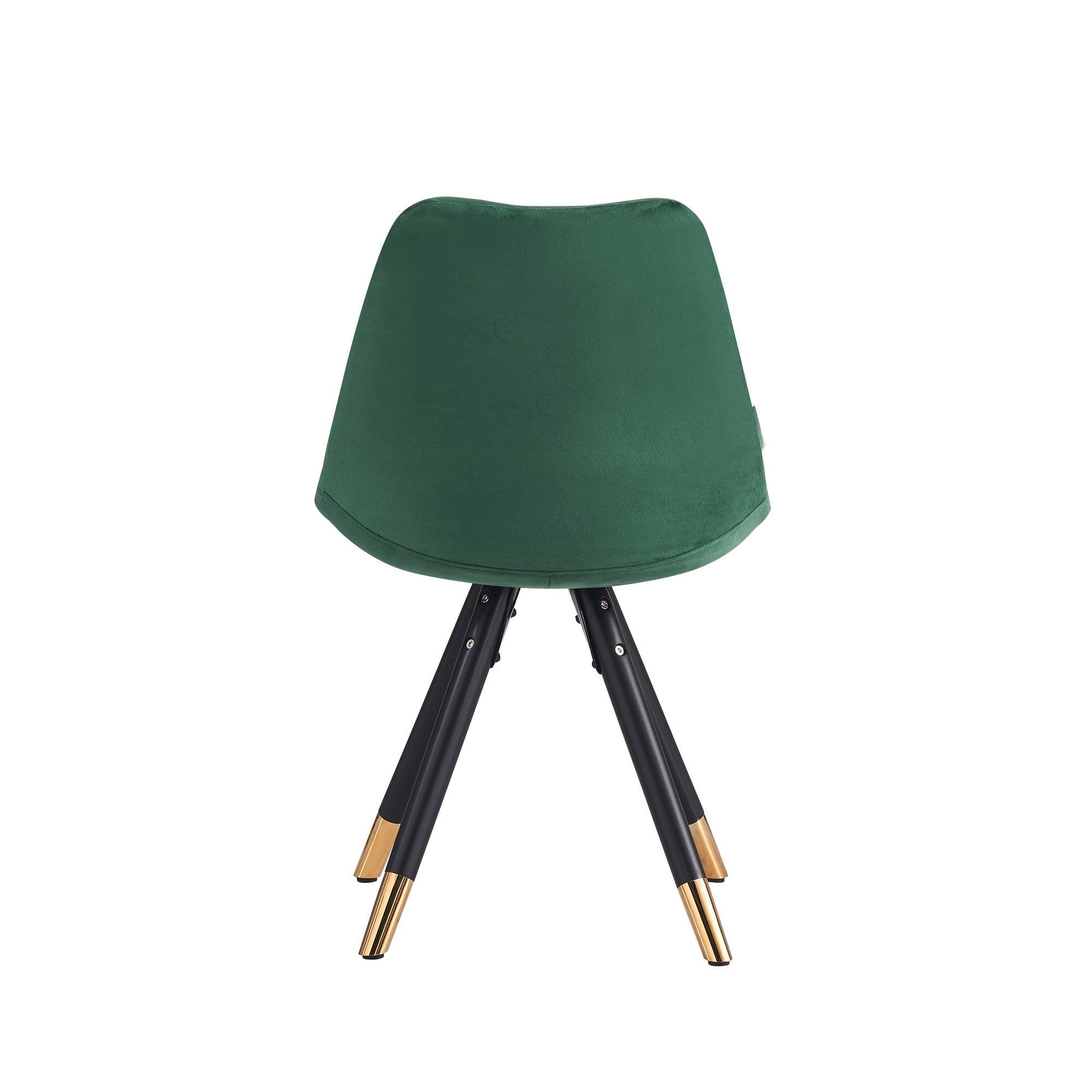 Sofia Velvet Dining Chair with Metal Legs - Retro Scandinavian Style