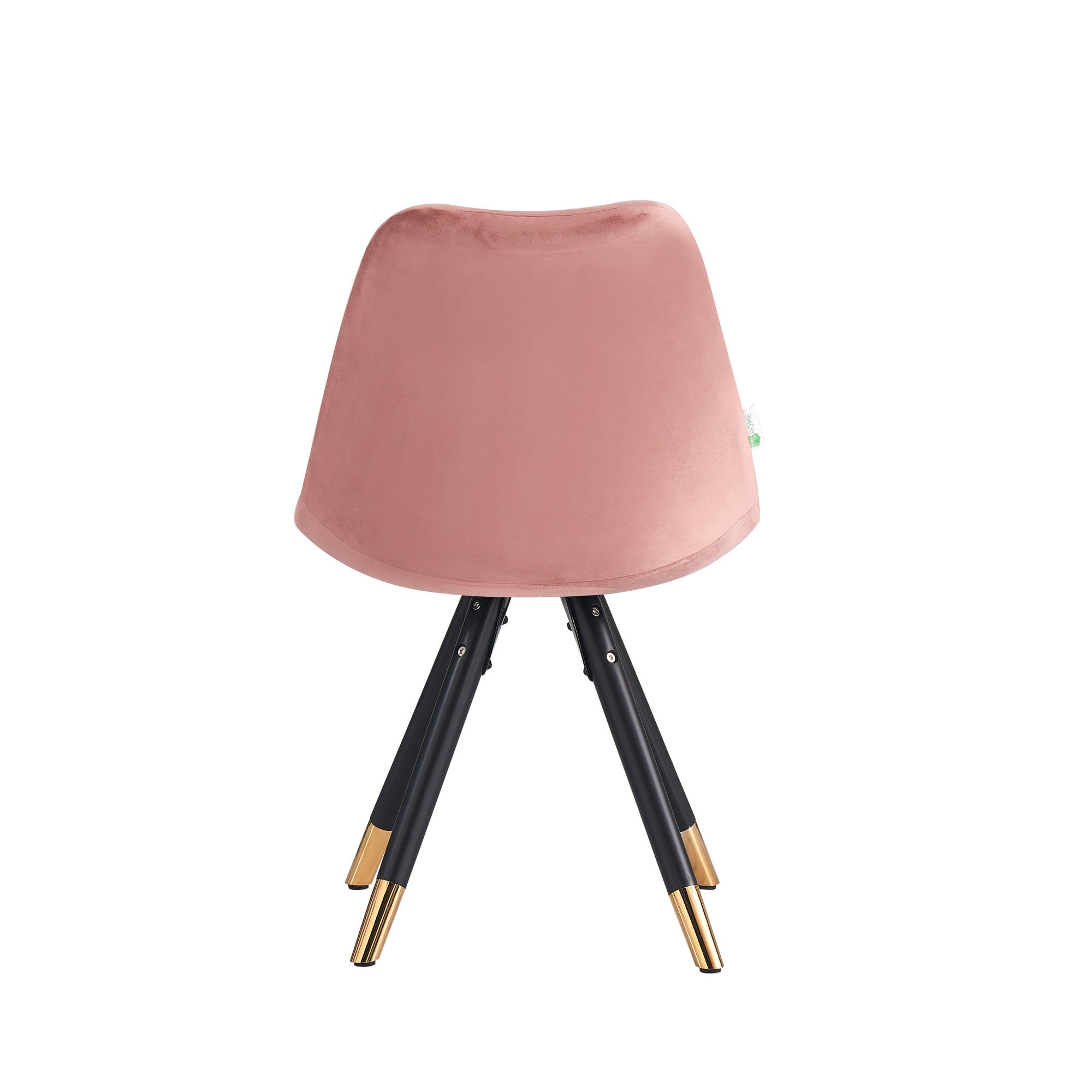 Sofia Velvet Dining Chair with Metal Legs - Retro Scandinavian Style