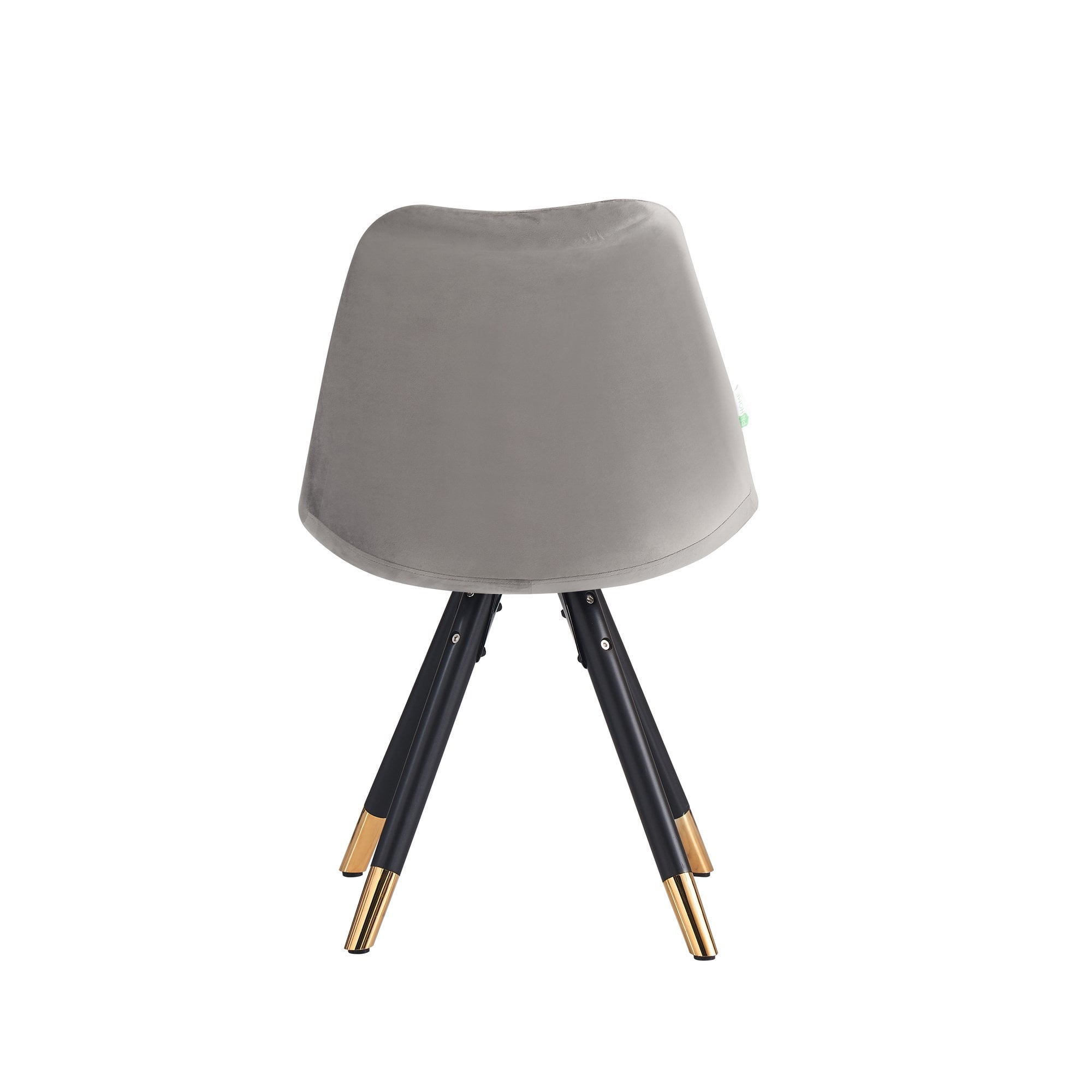 Sofia Velvet Dining Chair with Metal Legs - Retro Scandinavian Style