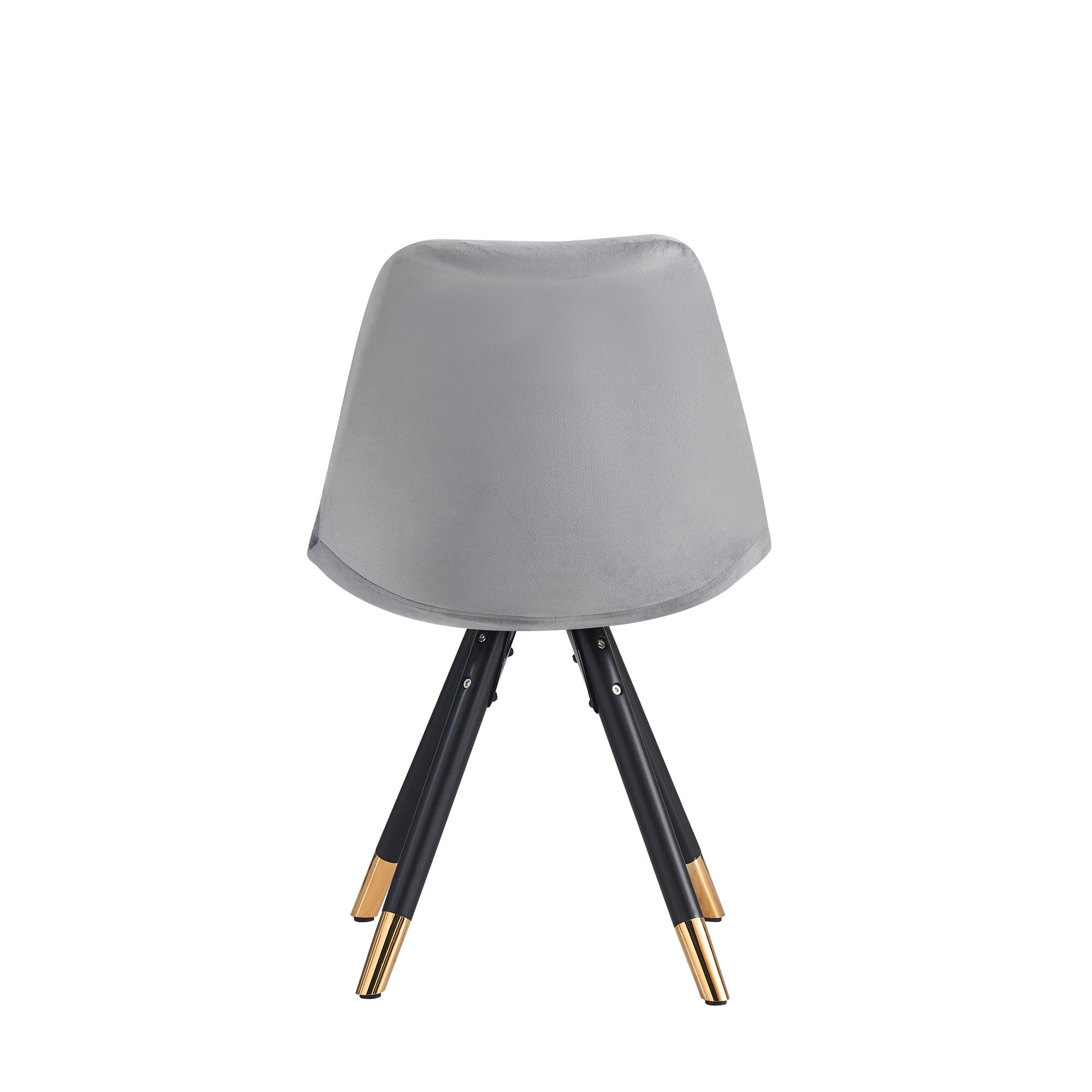 Sofia Velvet Dining Chair with Metal Legs - Retro Scandinavian Style