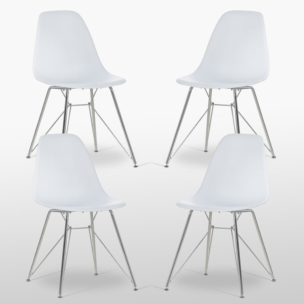 Valentina Chrome Dining Chair