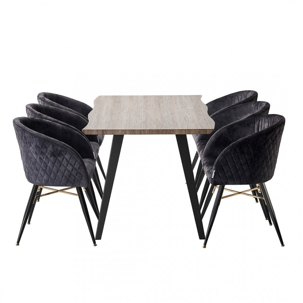 Vittorio Rocco LUX Dining Set