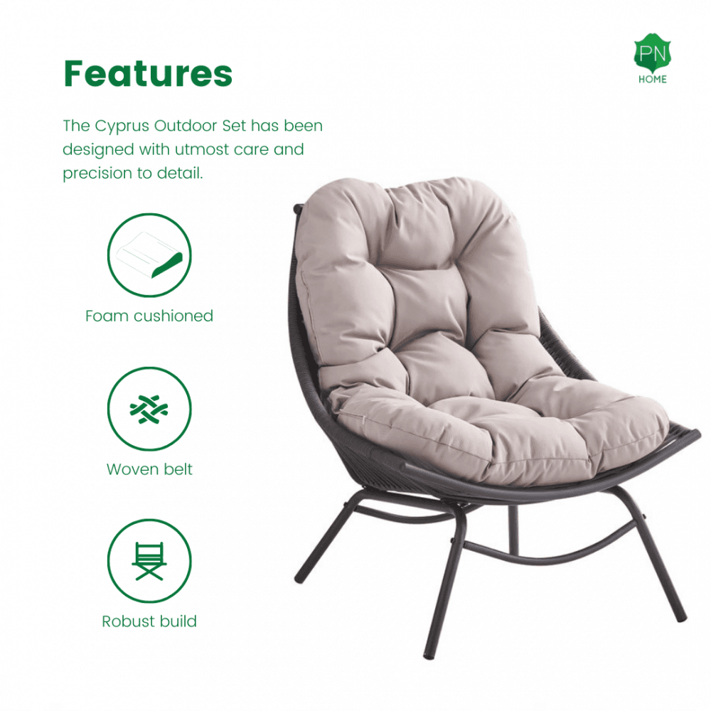 Cyprus Rattan Outdoor Furniture Set