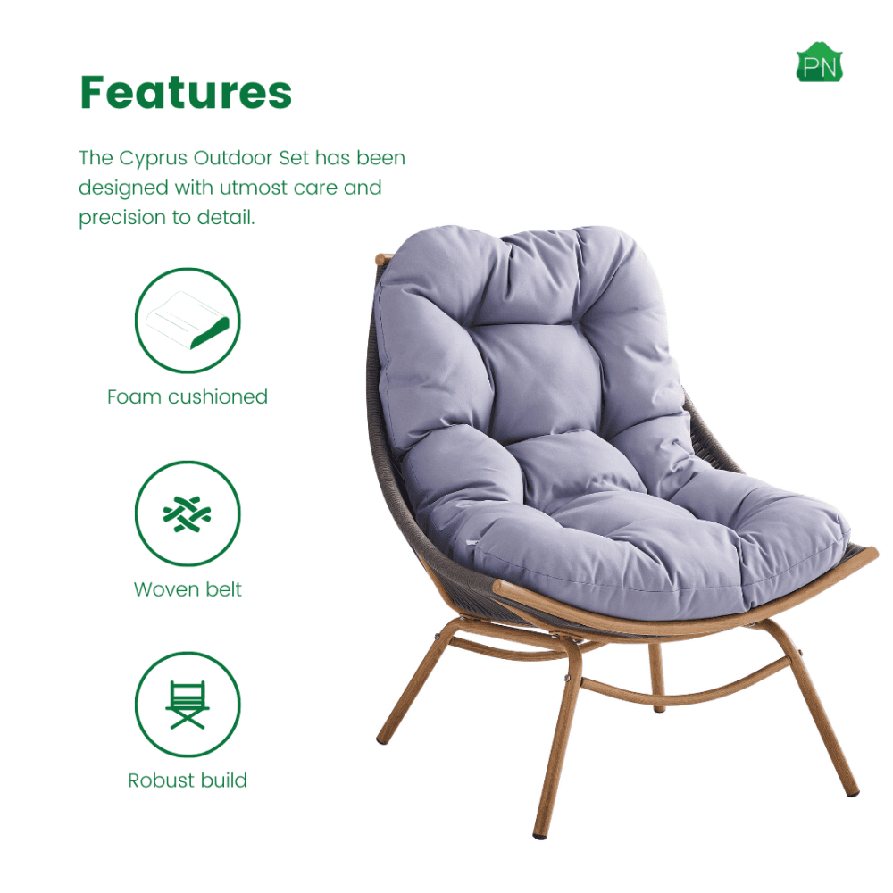 Cyprus Rattan Outdoor Furniture Set