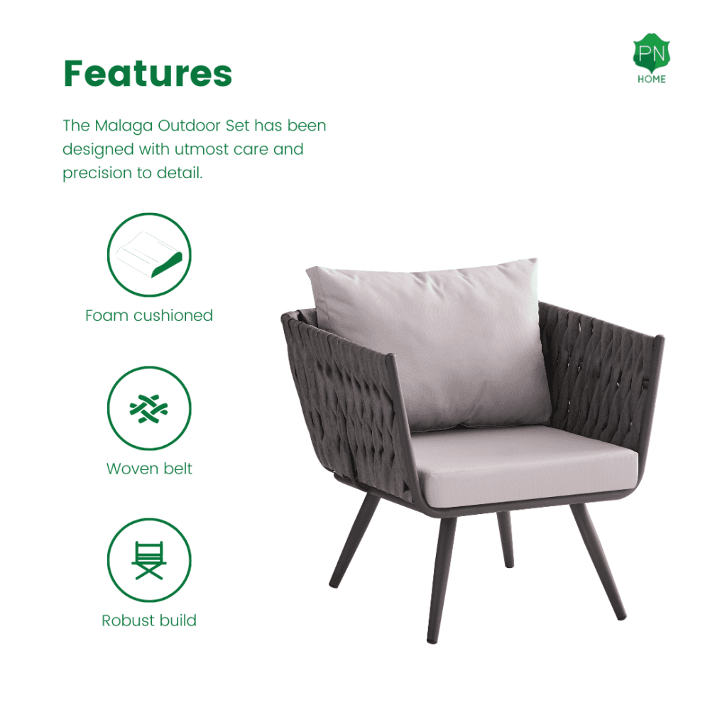 Malaga Rattan Outdoor Furniture Set