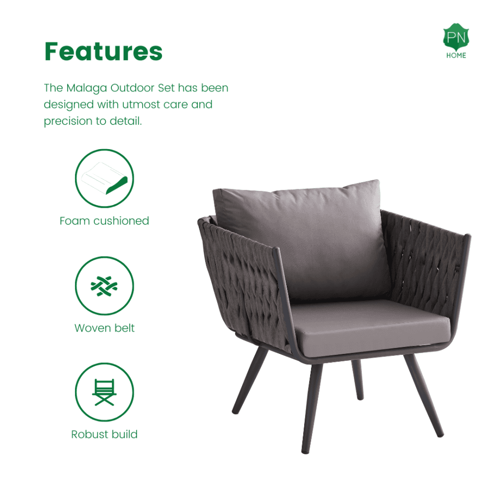 Malaga Rattan Outdoor Furniture Set