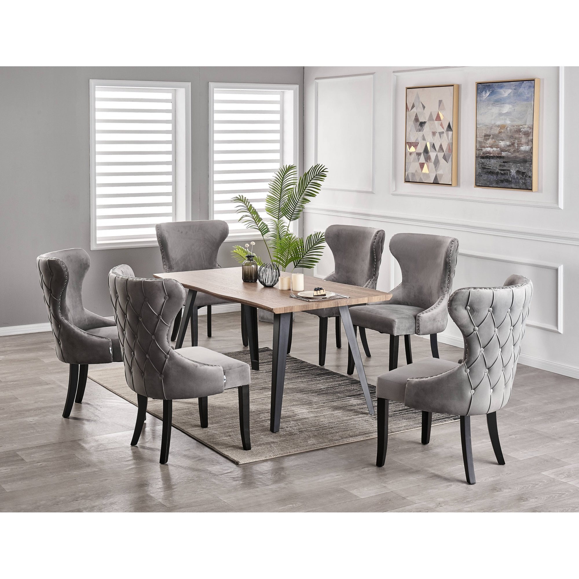 Mayfair Rocco Lux Dining Set