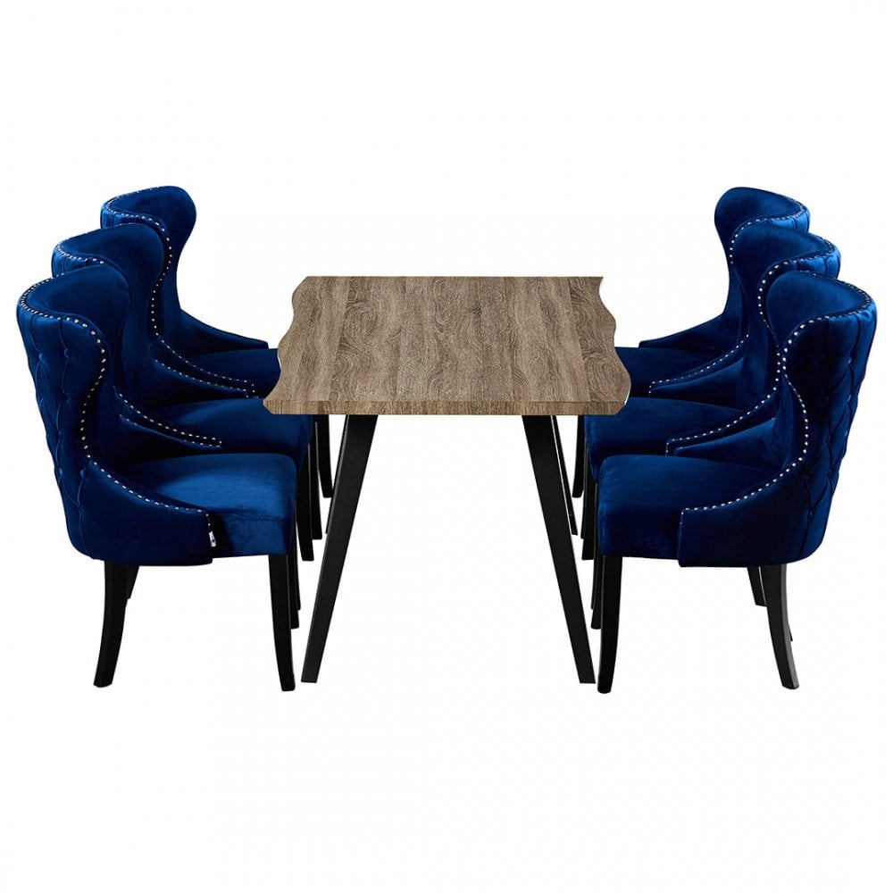 Mayfair Rocco Lux Dining Set