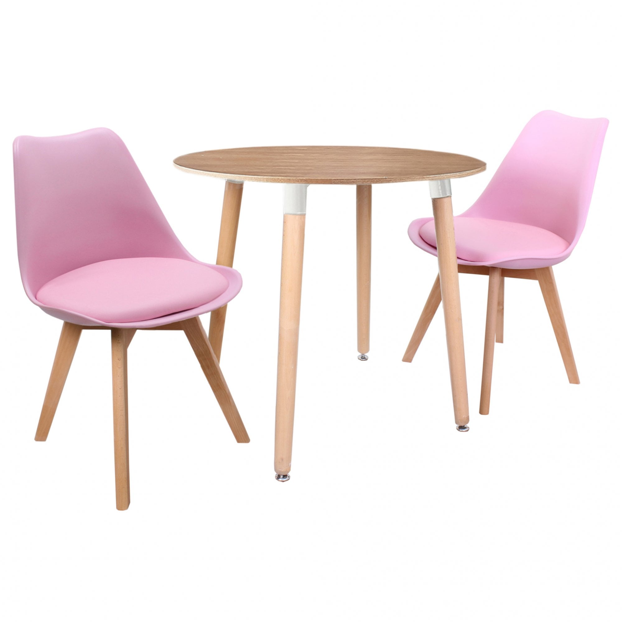 Jamie Lorenzo Halo Round Dining Set of 2