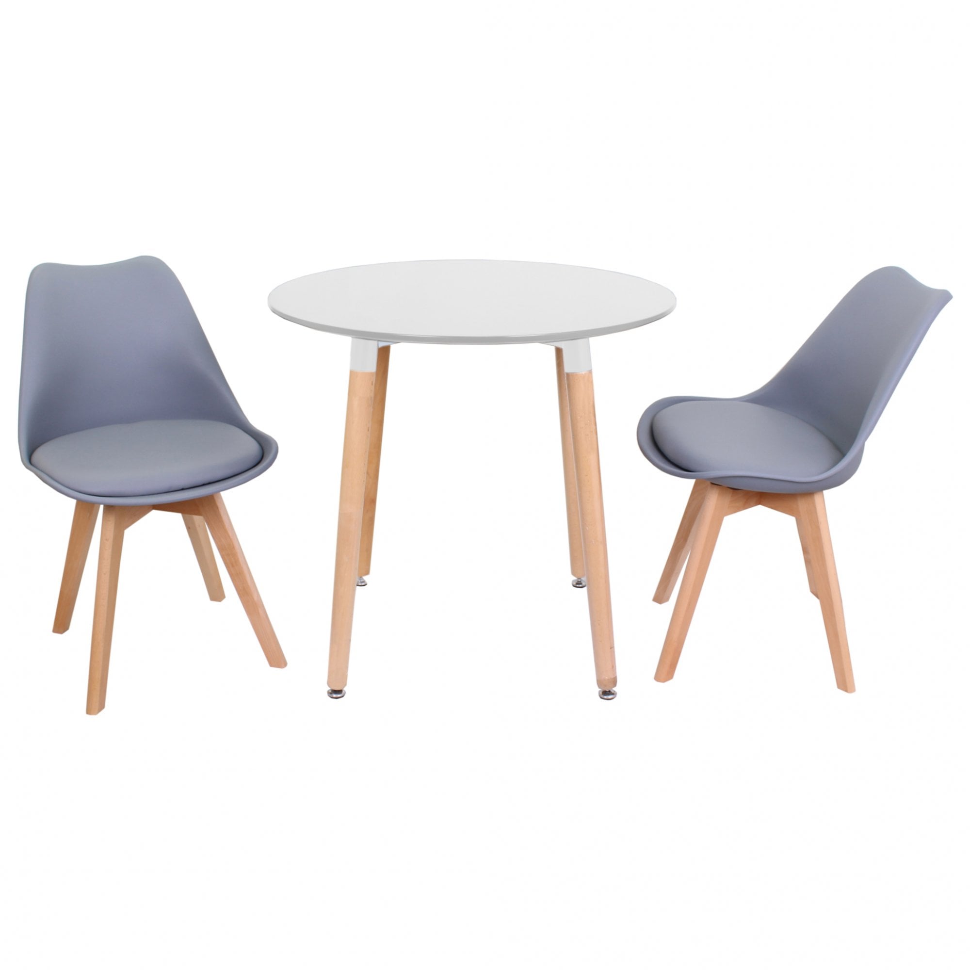 Jamie Lorenzo Halo Round Dining Set of 2