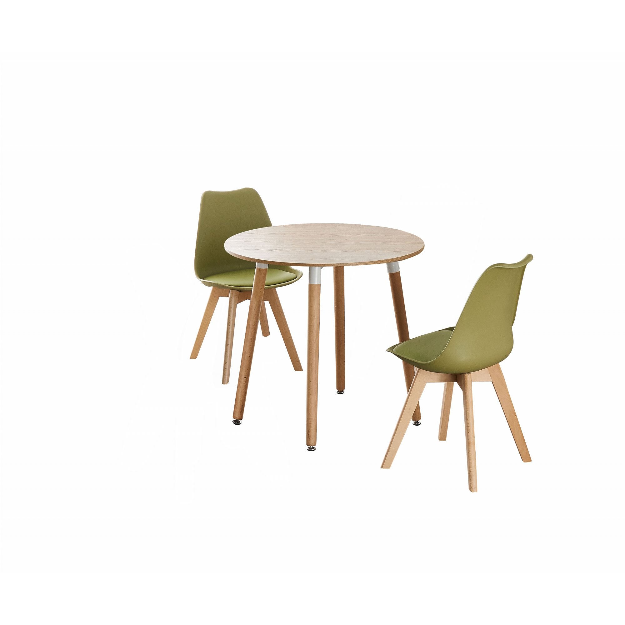 Jamie Lorenzo Halo Round Dining Set of 2