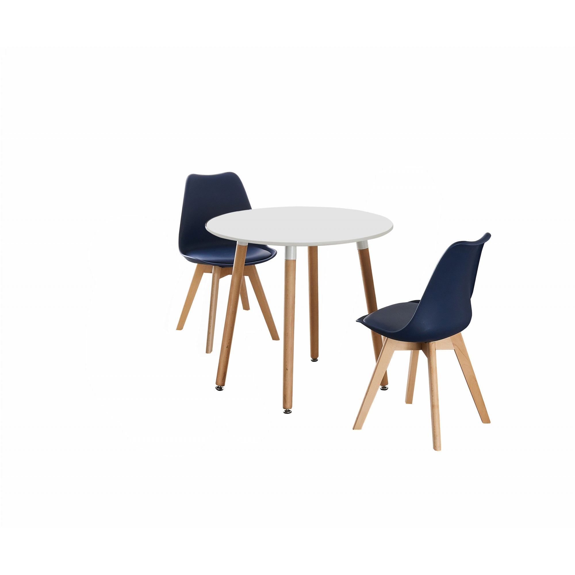 Jamie Lorenzo Halo Round Dining Set of 2
