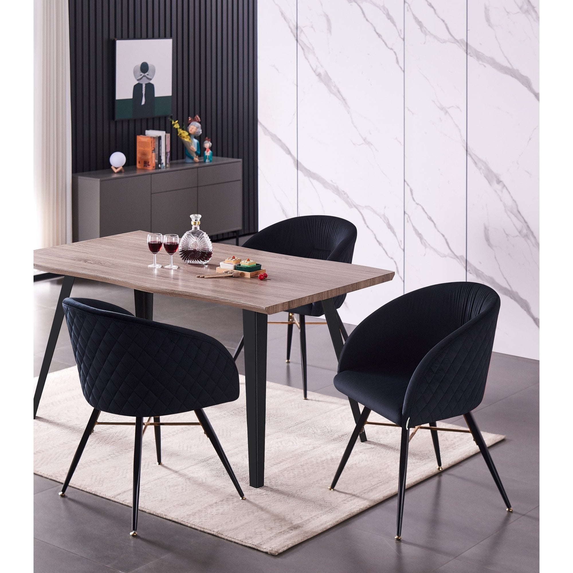 Vittorio Rocco LUX Dining Set
