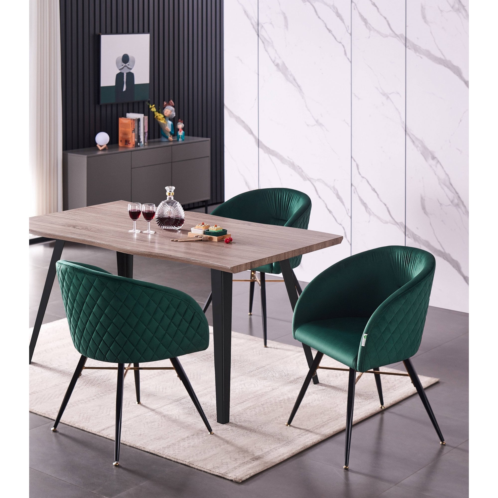 Vittorio Rocco LUX Dining Set