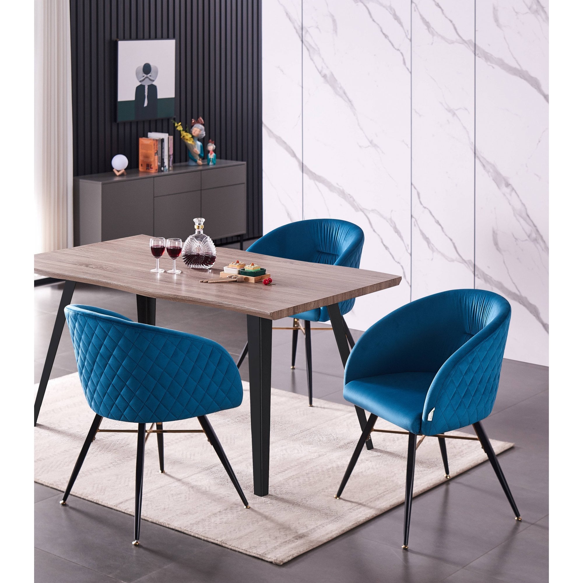 Vittorio Rocco LUX Dining Set