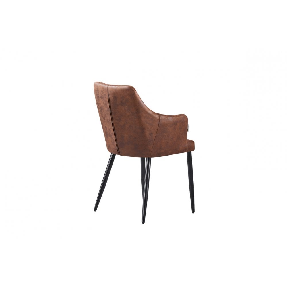 Zarah LUX faux leather chair
