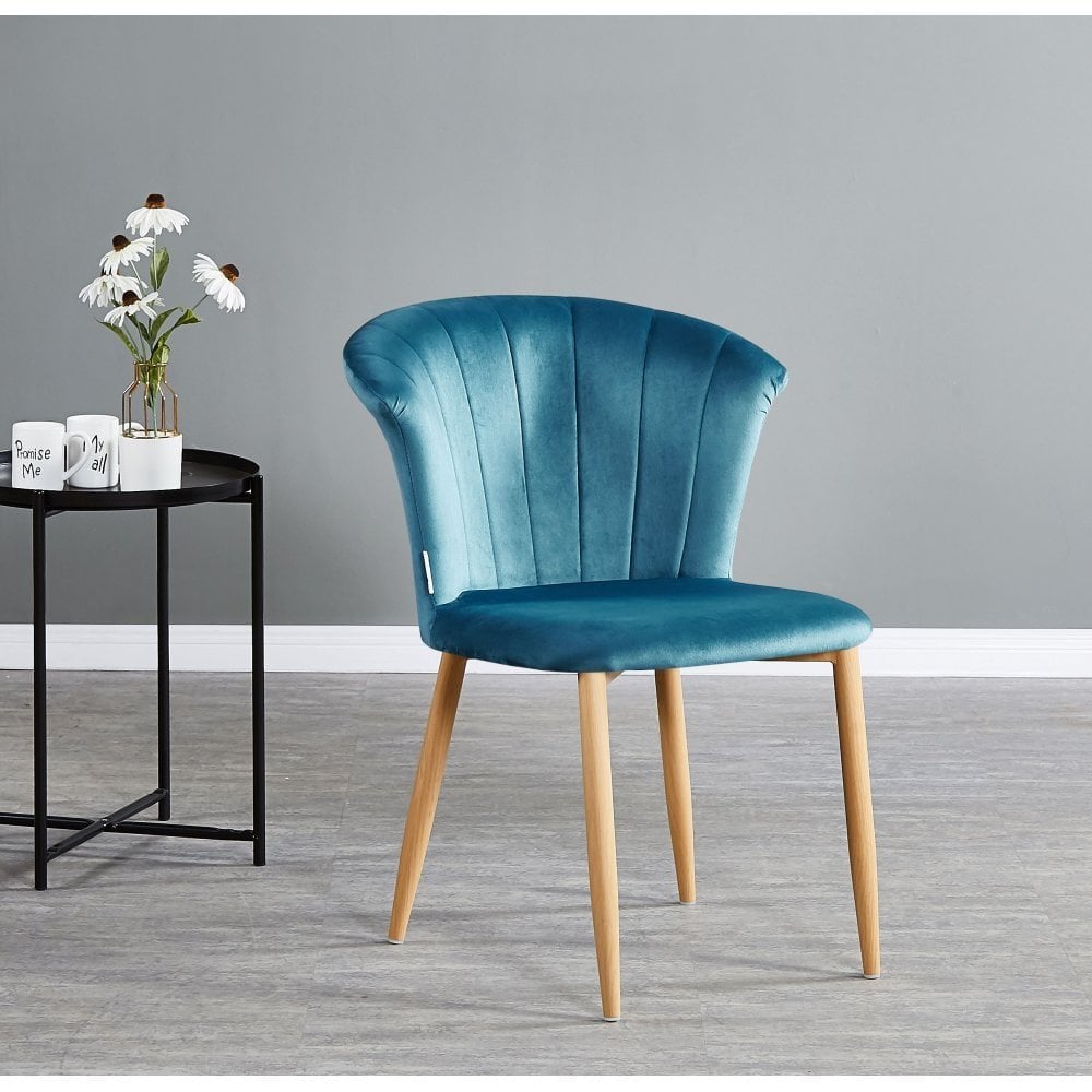 Elsa Velvet Dining Chair