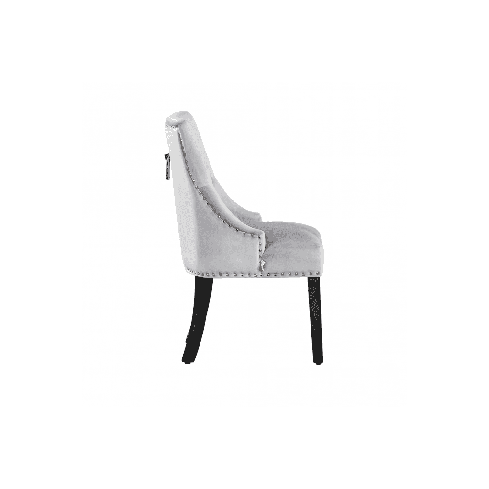 Windsor Duke Lux Dining Set - A White Table with Set of 6 Dining Chairs