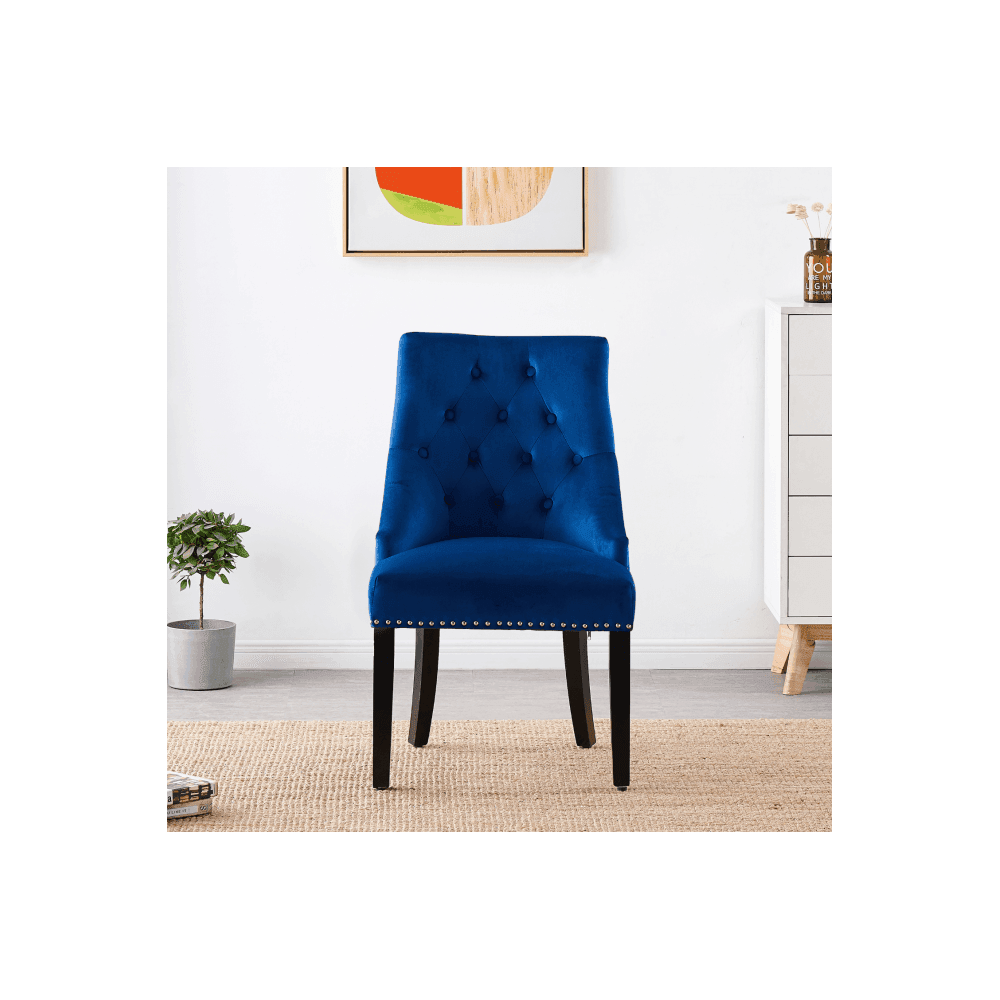 Windsor Duke Lux Dining Set - A Walnut Table with Set of 4 Dining Chairs