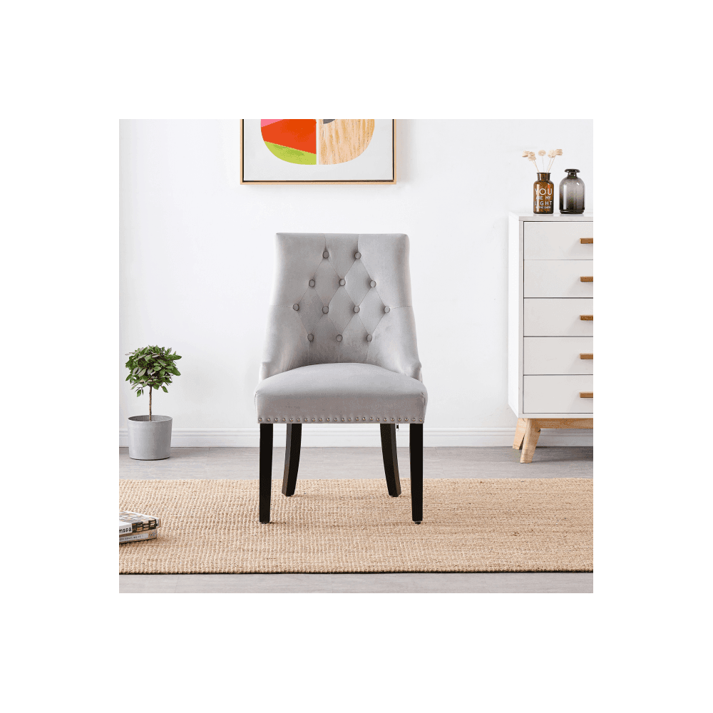 Windsor Duke Lux Dining Set - A Walnut Table with Set of 4 Dining Chairs