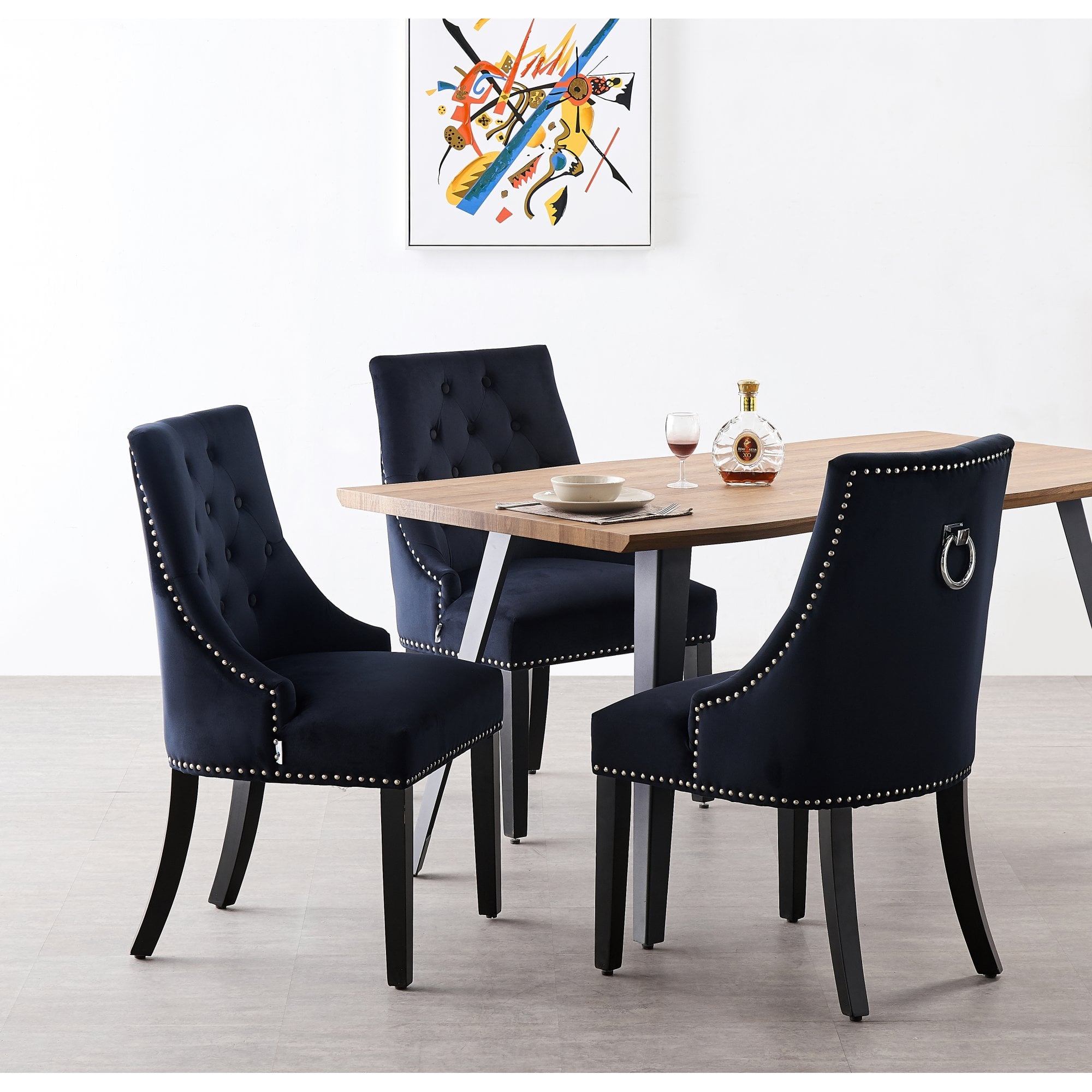 Windsor Rocco Dining Set | an Oak Table with set of 4 Dining Chairs