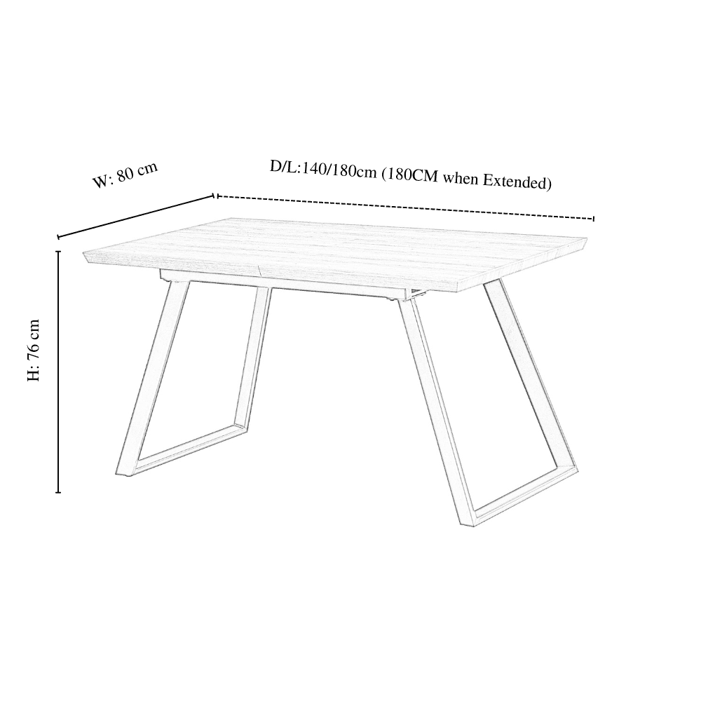 Windsor Toga Lux Dining Set | a White Table and Set of 4 Chairs