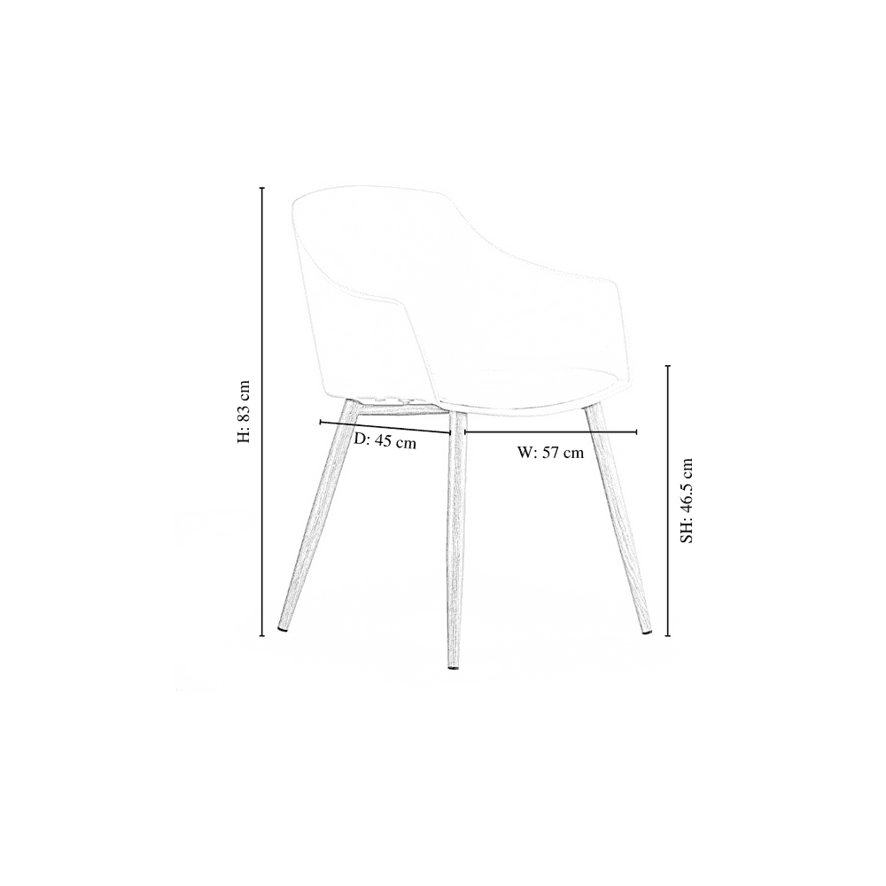 Eden Halo Dining Set - a White Dining Table and Set of 4 Dining Chairs