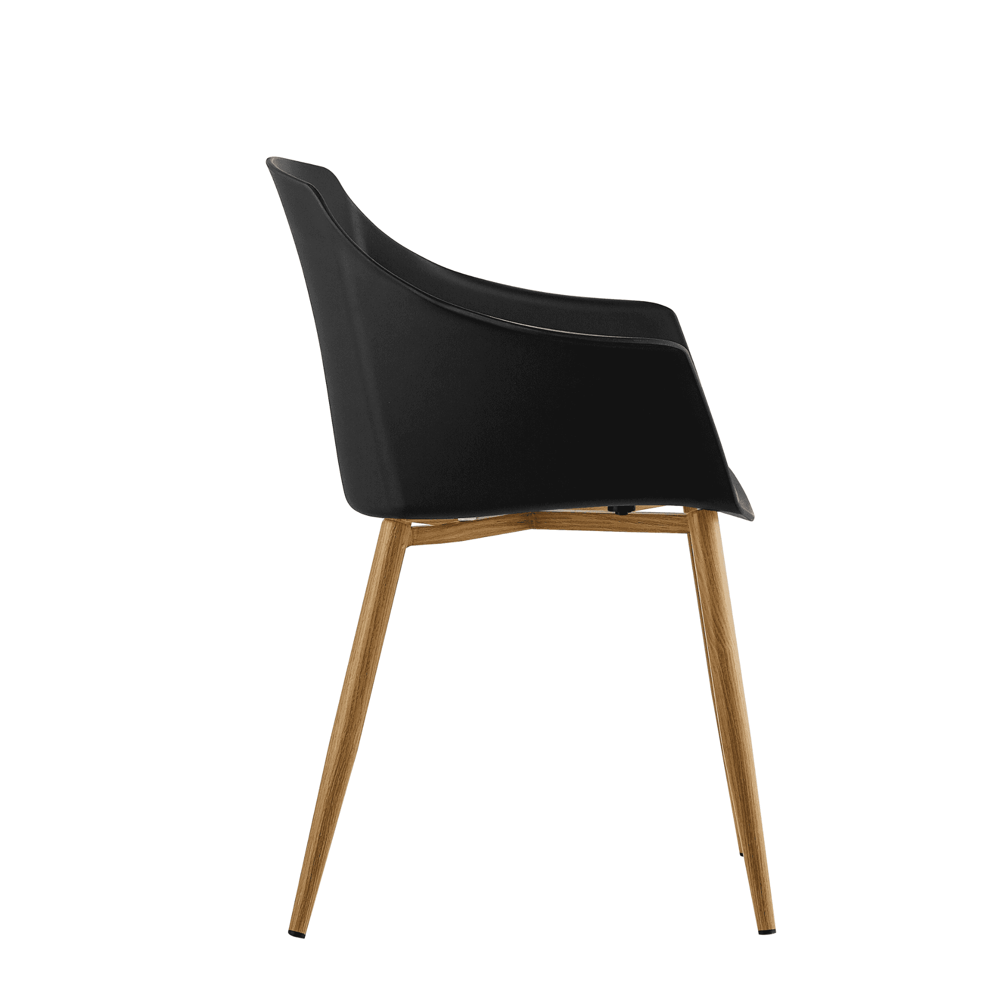 Eden Halo Dining Set - an Oak Dining Table and Set of 4 Dining Chairs