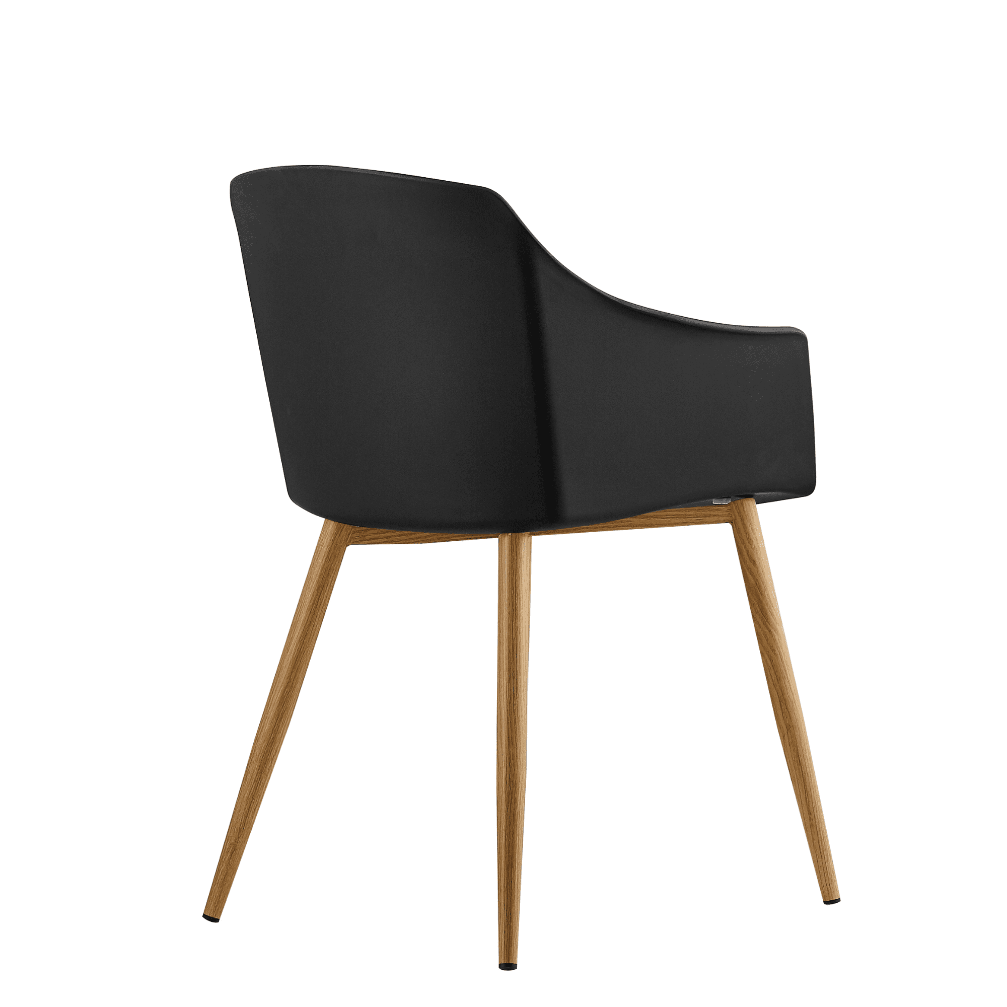 Eden Halo Dining Set - an Oak Dining Table and Set of 4 Dining Chairs