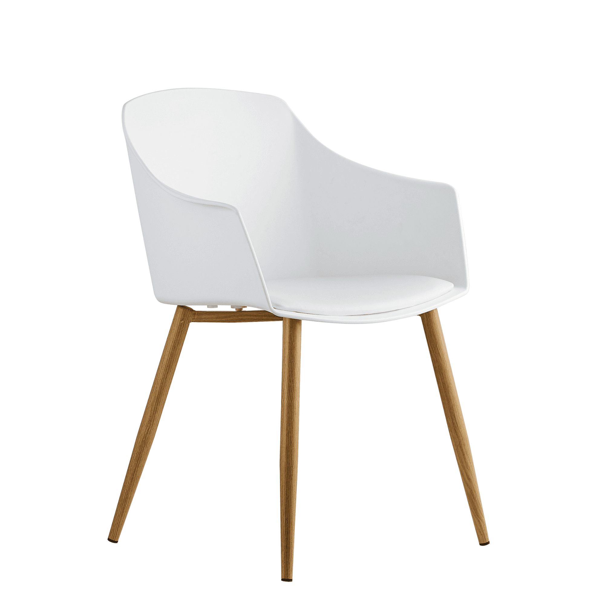 Eden Halo Dining Set - an Oak Dining Table and Set of 4 Dining Chairs