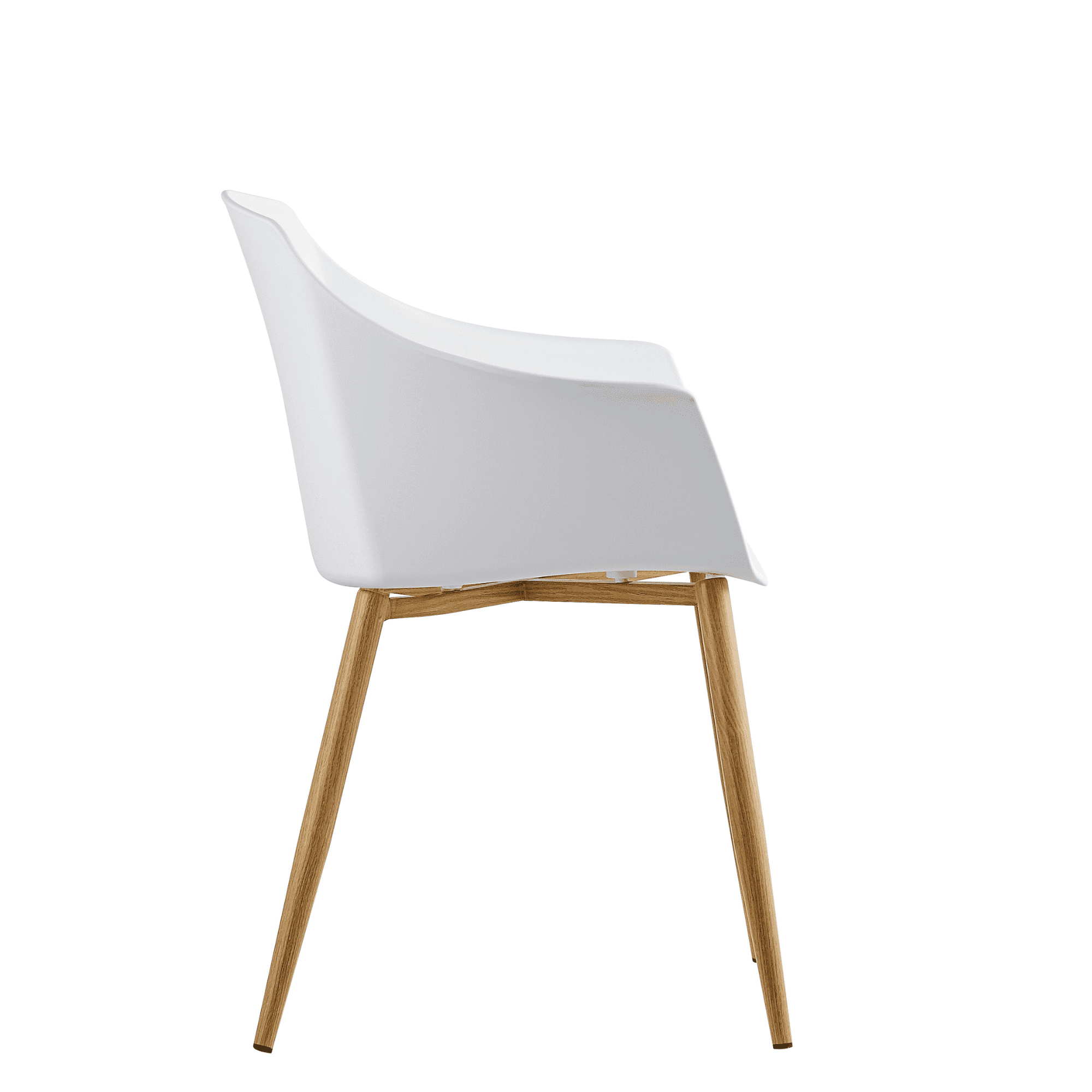 Eden Halo Dining Set - an Oak Dining Table and Set of 4 Dining Chairs