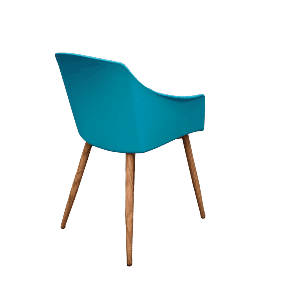 Eden Halo Dining Set - an Oak Dining Table and Set of 4 Dining Chairs