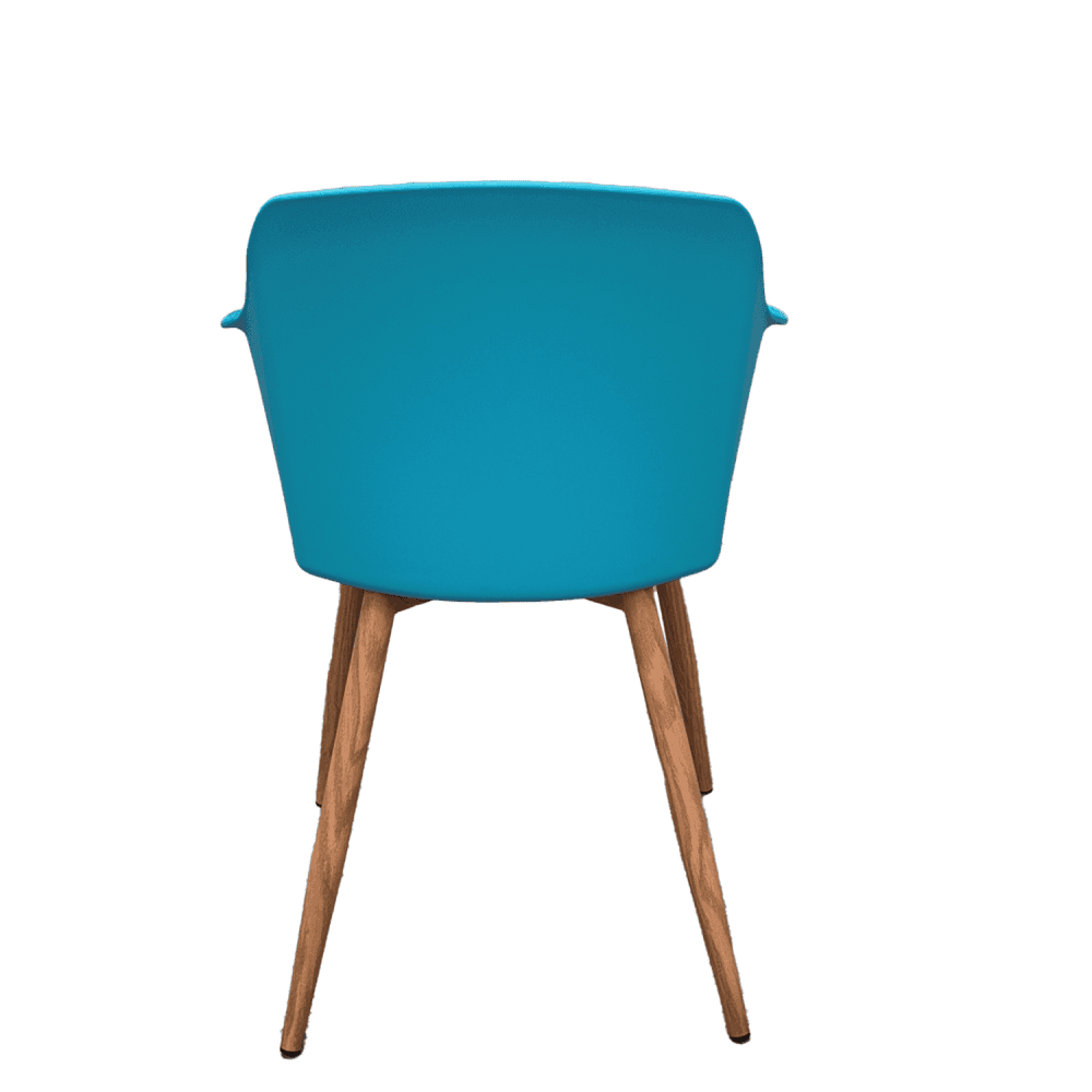 Eden Halo Dining Set - an Oak Dining Table and Set of 4 Dining Chairs